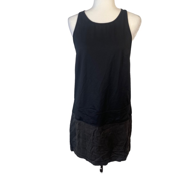 lululemon athletica Dresses & Skirts - Lululemon dress Black Racerback Athletic Activewear Tennis Active Midi Dress